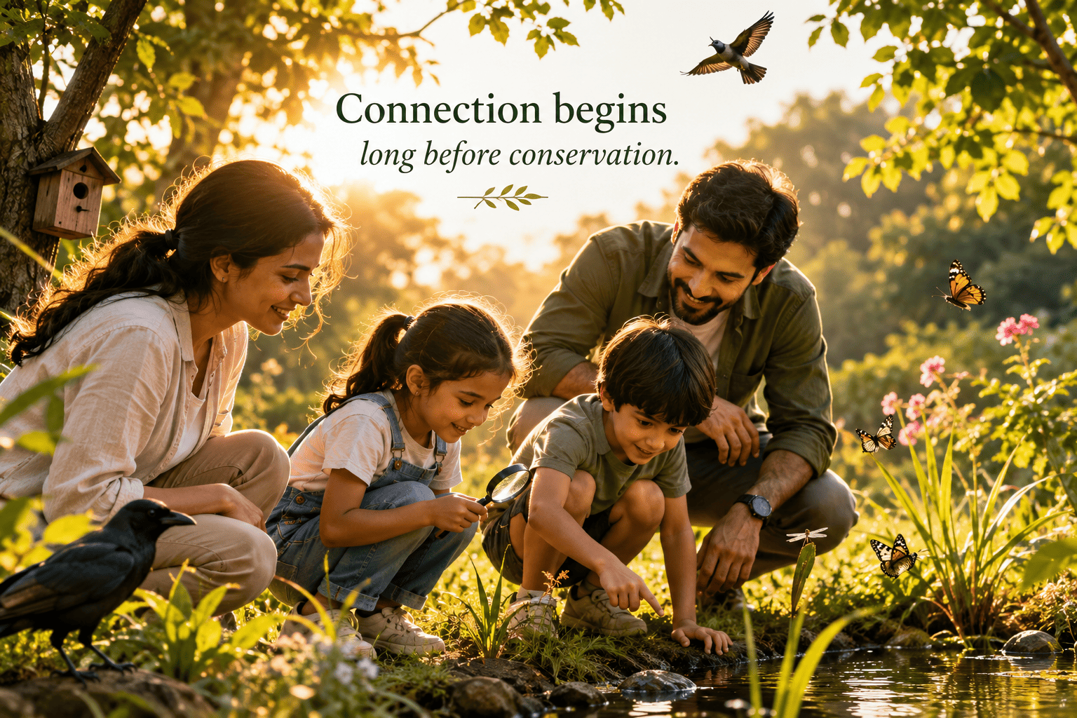 Connection begins long before conservation.