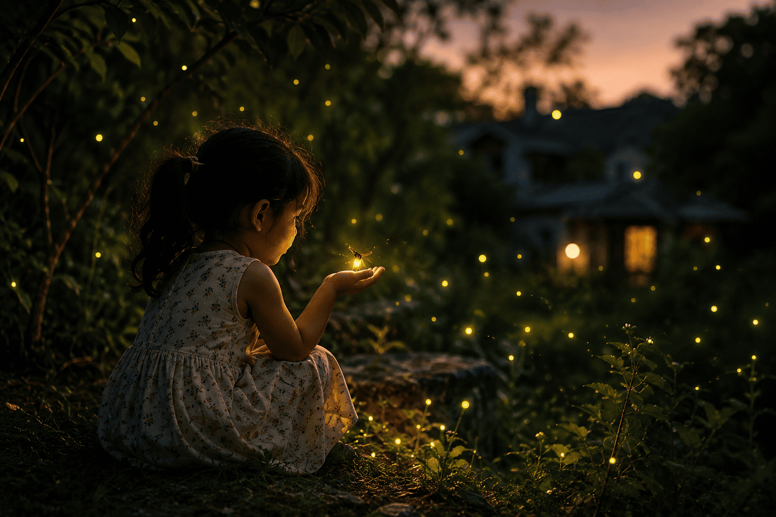 Nature's original lights long before LEDs and neon